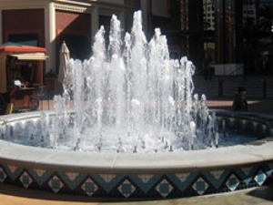 декоративные городские фонтаны